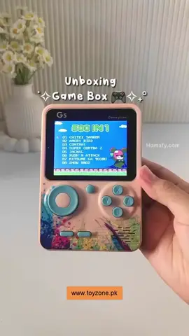 G5 500 in 1 Retro Video Game #game #g5 #retrogaming #videogame #gaming #gameboy #toys #foryoupag #foryou