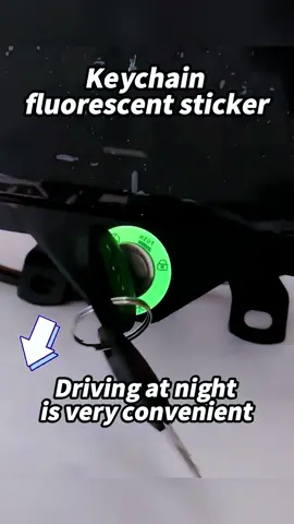 Keyhole fluorescent sticker#Carornaments #tiktokshopsgsale #tiktokshopcrossborder_seasales #Carsupplies #Sunflower 