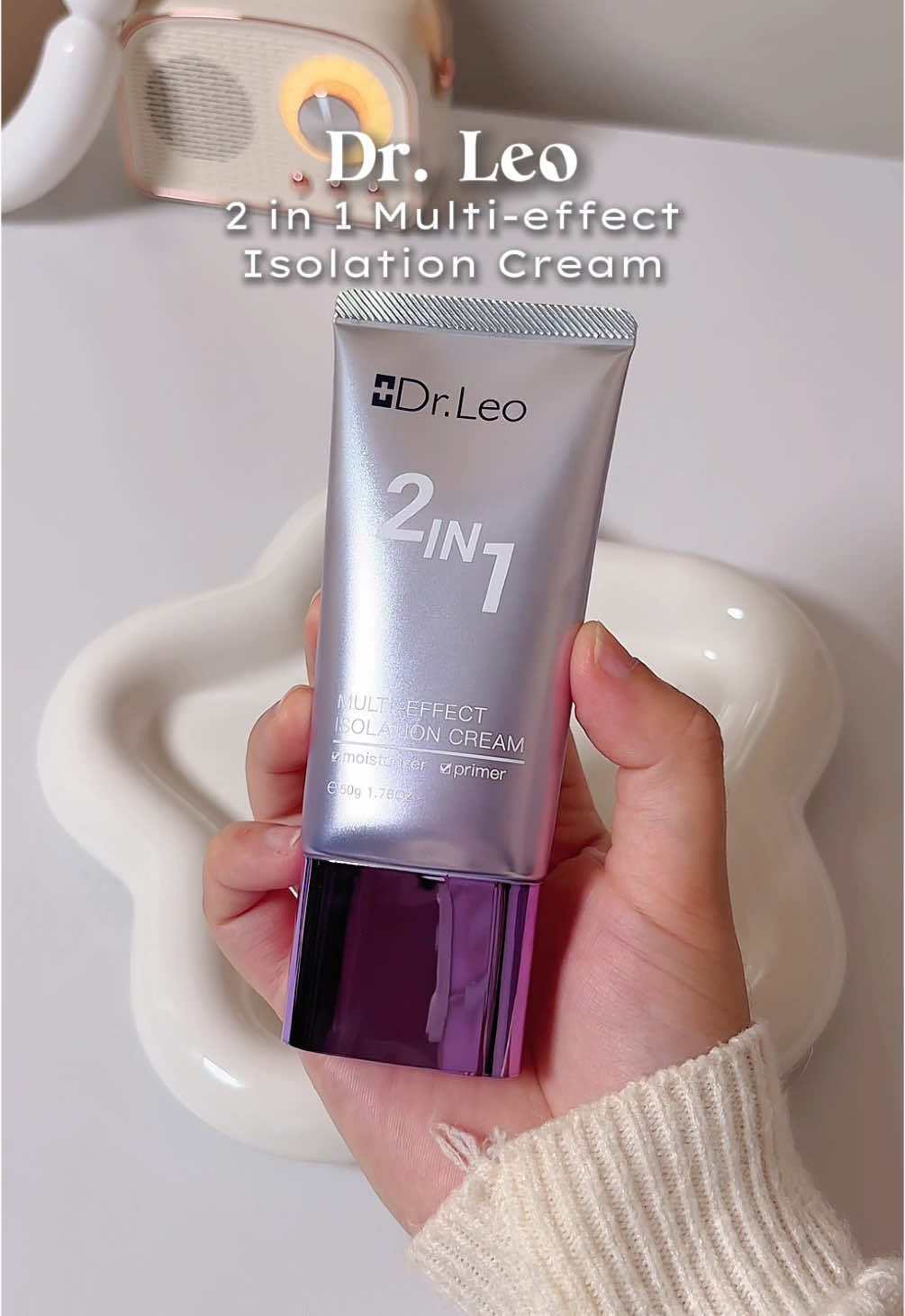 Tengok beza sangat kalau tak pakai isolation cream Dr. Leo ni. Korang dah pernah try ke? #drleo #drleoisolationcream #bestisolationcream #bestlazycream #naturalmakeuplook #primer 