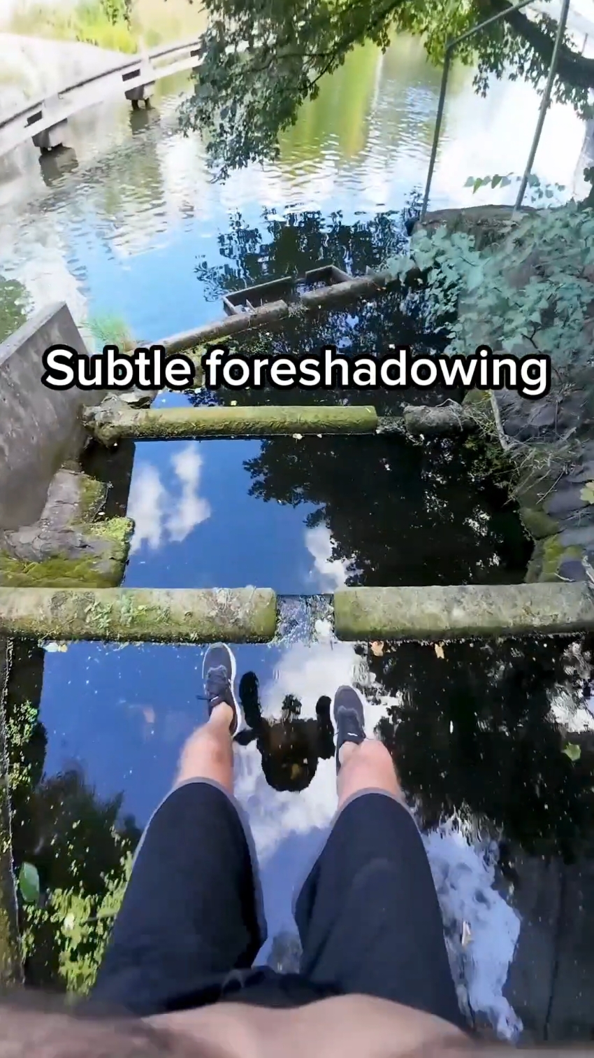 We getting brain eating amoeba with this one 🦠 #parkourpov #parkour #parkourfail 