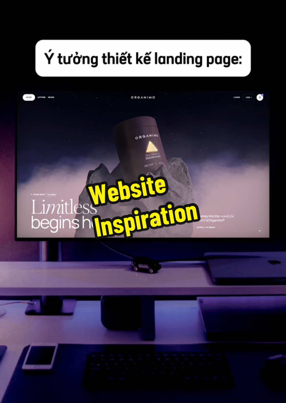 Nguồn - Organimo #duyxstudio  #website #webdesigner #webdeveloper #LearnOnTikTok 