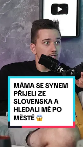 MÁMA SE SYNEM PŘIJELI ZE SLOVENSKA A HLEDALI MĚ PO MĚSTĚ 😱 celá epizoda na Hype-Cast Youtube!
