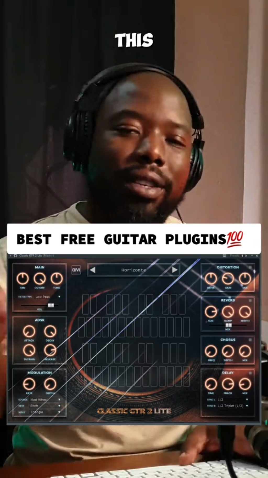 Here are 5 of the best free Guitar Plugins you can download to elevate your music production game 😎💯 #producertok #plugin #flstudio20 #foryoupage #plugins #plugins 