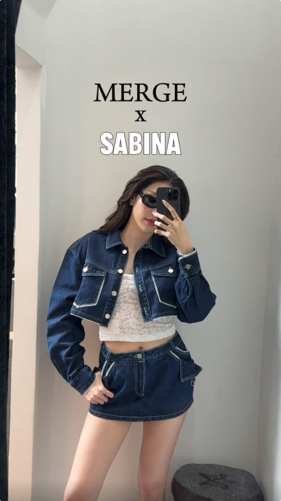 @Merge Official X @Sabina_Thailand ทุกคนว่ายีนส์กับลูกไม้จะอยู่ด้วยกันได้มั้ย? บอกเลยว่าดูเอาค่ะ! เกินคาดมาก #merge #mergeofficial #sabina #mergexsabina #ป้ายยา #ป้ายยาtiktok #ดีบอกต่อ 