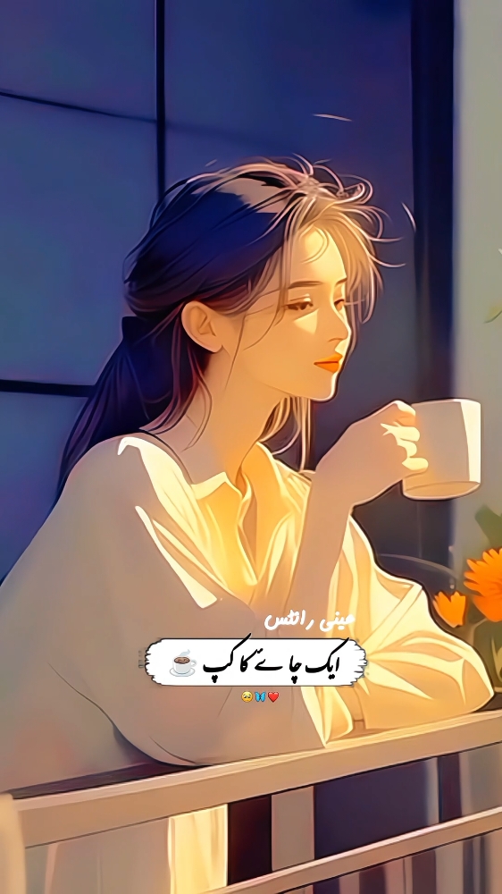 ‏مجھے بہت پسند ہے ۔۔۔۔!! سردی کی پہلی دستک، اداس سرسراتی ٹھنڈی ہوائیں ۔۔، اداسی میں ڈوبی شامیں ۔۔۔!!!! پتوں کا گرنا ۔۔۔۔؟؟ رات کی تاریکی میں بادلوں میں چھپا چاند ۔۔۔ اور ۔۔۔۔!! سورج کی آخری جھلک ۔۔۔!! برستی بارش۔۔۔۔!! شور مچاتی لہریں۔۔۔۔!!! اور گرم چاۓ ۔۔۔۔!!!! #foryouu #sham #chay #teranding #sardi #october #lastday #evening 
