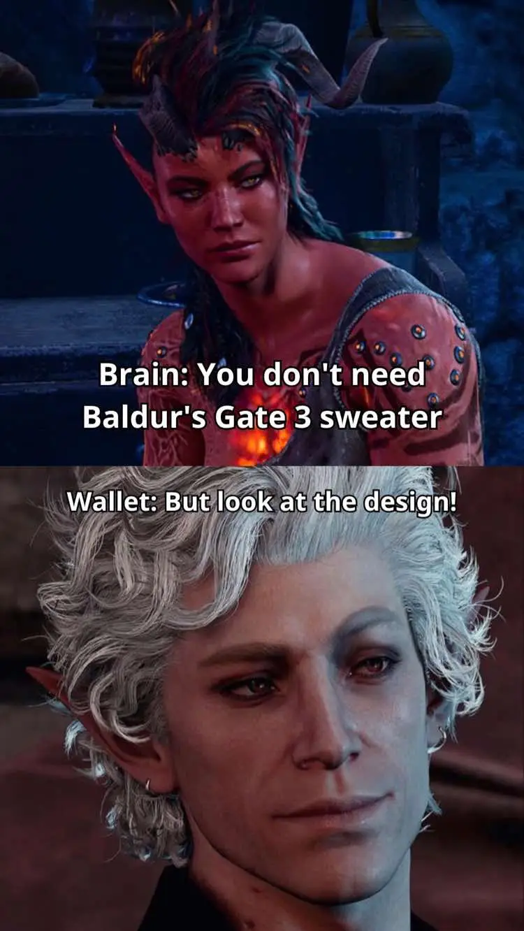 Baldurs Gate 3 Adventure Await#baldursgate3 #sweater 