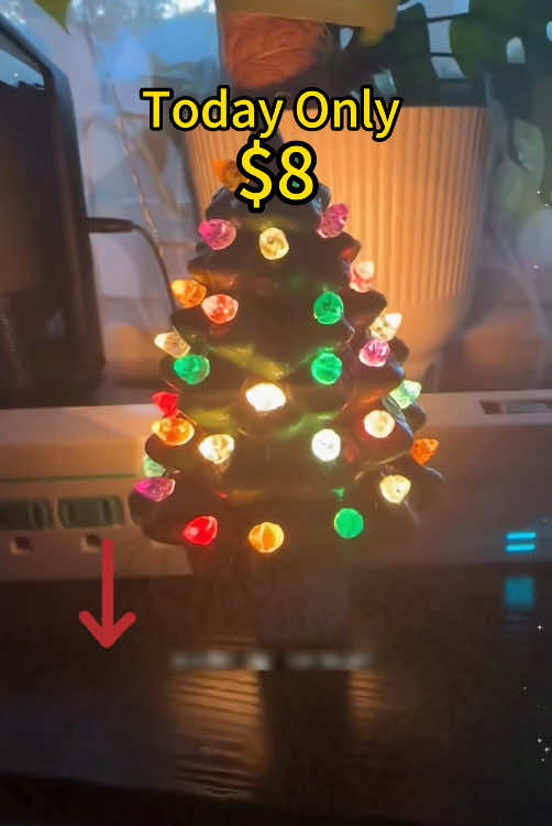 Christmas Tree Shaped Night Li#foryou #good #fyp 