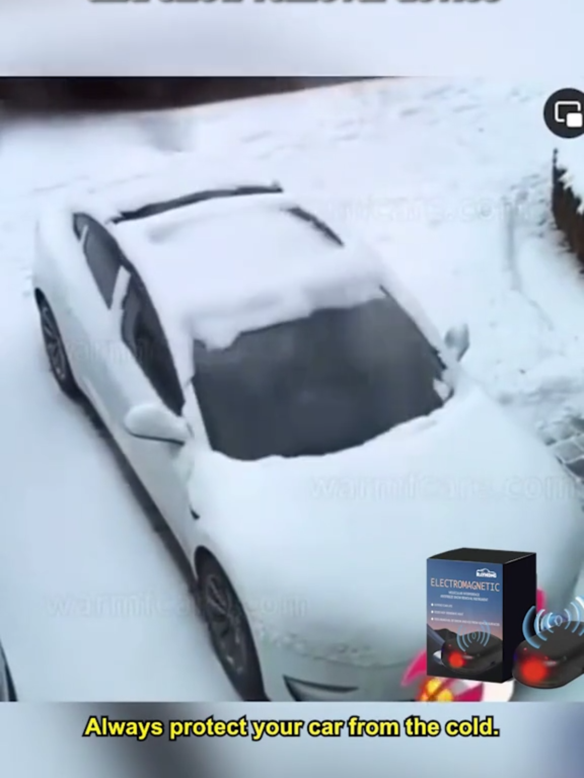 #CapCut 50% Off - 💦Electromagnetic wave anti freezing and snow removal device#device #snow #fyp #foryour