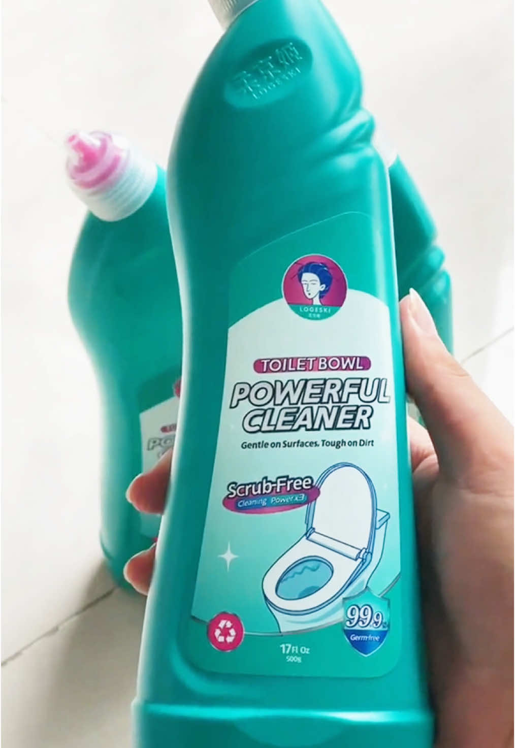 Nước tẩy Logeski - xoá tan vết ố vàng , bẩn mốc trên vải lấy lại sự trắng sạch trong tích tắc  #haimeoriew #logeski #xuhuongtiktok #salevuivodoi  #TikTokShop1111 
