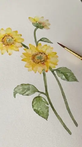 3D sunflower art 👓🌻🌻. #creatorsearchinsight #sunflower #drawings #3d #art #beautifulflowers #onestroke 