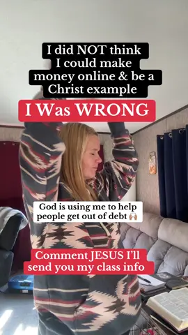 Being a testimony for Christ & making money online were never in the same realm for me. But I was wrong & God had other plans now I help people make money online & be a testimony for Jesus!! ##jesus##godisgood##christiantiktok