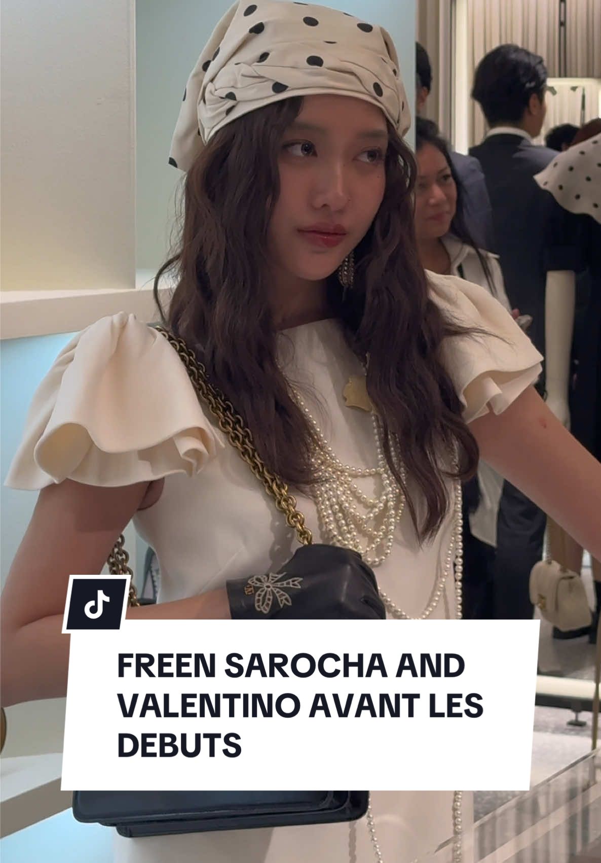 Just Freen Sarocha and the equally stunning @Valentino #AvantLesDebuts collection 😍❤️ #GirlFreen #Freen #ฟรีนสโรชา #ฟรีน #FreenSarocha #Freen #SarochaChankimha #Valentino #AlessandroMichele 