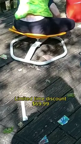 this is the perfect sensory chair for kids, Littles, adhd, autism, boredom,  etc. I couldn't find the same one again but this is the closest link I found #adhd #autism #audhd #sensory #spinningchair #kids #adhdkids #autismawareness 