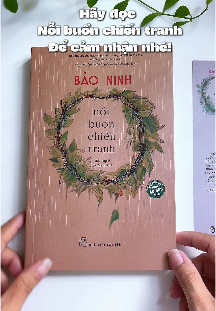 Review sách Nỗi buồn chiến tranh - Tác giả Bảo Ninh. (Một cuốn sách ít được nhắc đến vì quá đau lòng) #reviewsach #noibuonchientranh #BookTok #sachhay #dailybook57 