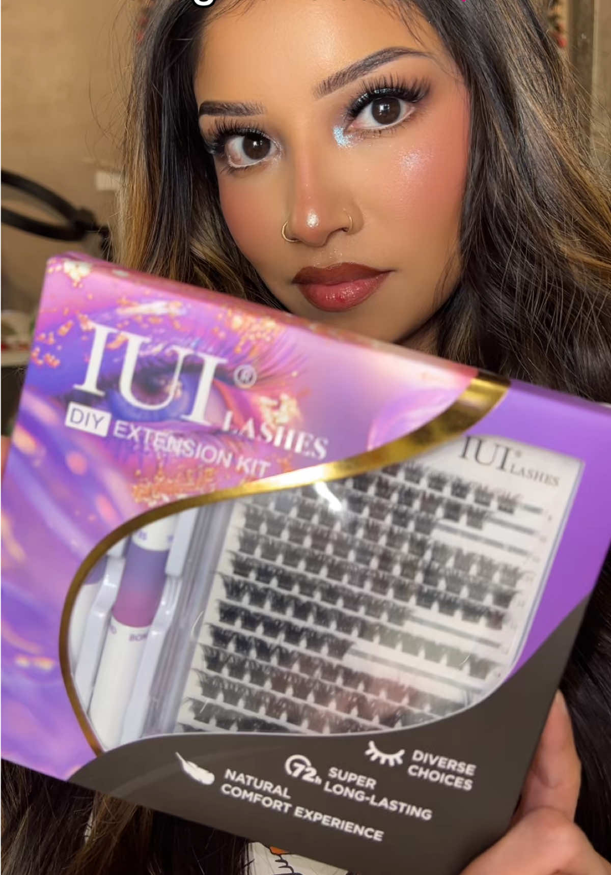 Lash clusters from @IUI LASHES @IUI_official  #creatorsearchinsights #makeuptransformation #hairextensions #lashclusters #iui #halloweenlook #muachallenge #makeup #grwmmakeup #grwm #simplemakeup 