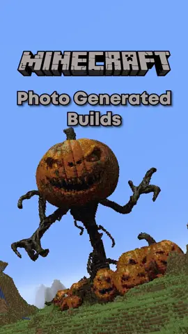 Minecraft Photo Generated Builds @Meshy #meshyai #meshypartner #Minecraft #minecraftmods #mods