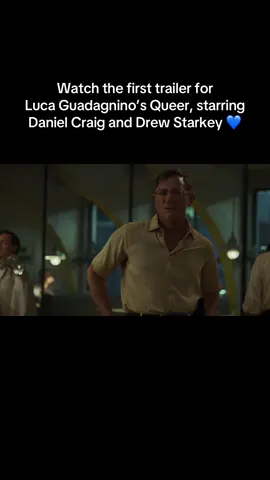 Watch the first trailer for Luca Guadagnino’s Queer, starring Daniel Craig and Drew Starkey 💙 The film will be released in select theaters on November 27 via @A24. #letterboxd #trailer #movie #lucaguadagnino #danielcraig #drewstarkey #a24 #film #foryou 