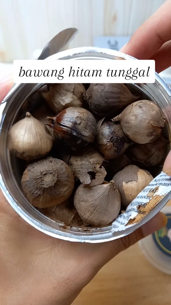 bawang hitam tunggal / black garlic #bawanghitam #bawanghitamtunggal #blackgarlic 