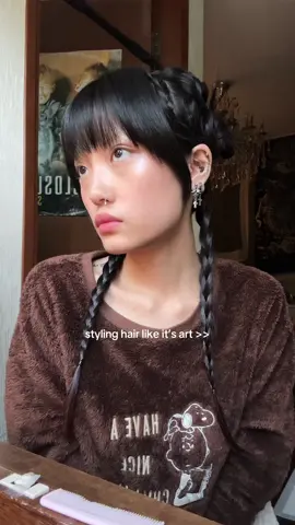 when i say i’m artsy this is what i mean #hair #hairstyle #hairtutorial #braid #braidstutorial #hairart 