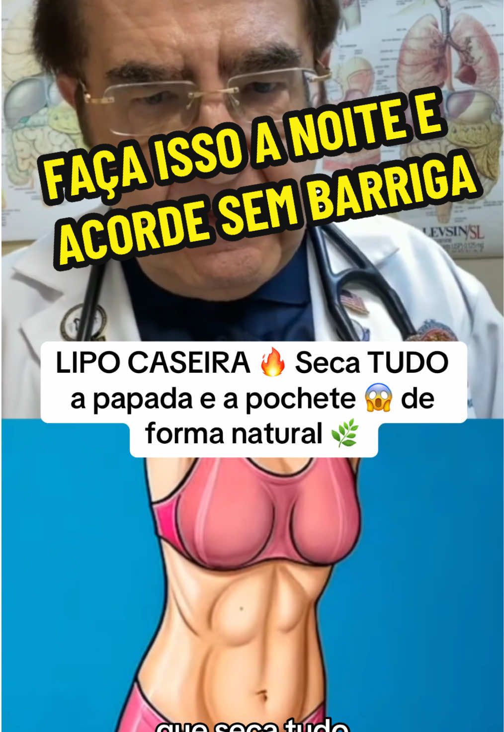 Tome um copo e acorde sem barriga grande. #fyp #emagrecimento #cha #emagrecer #vidasaudavel