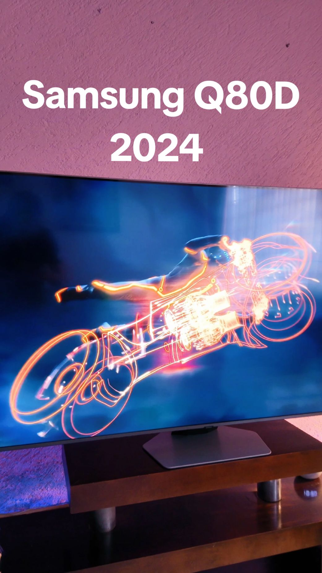 Unboxing Samsung TV QLed 4k Q80D 2024 #samsung #asmr #4k #tv 