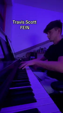 FE!N - Travis Scott @Travis Scott #fe!n #cover #piano #klavier #music #rap #fyp #viral #fein #playboycarti 