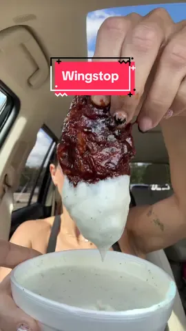 Wingstop for lunch! 🥹 #mukbang #wingstop #FoodTok #fastfood #eatwithme #lunch #fyp #Foodie 
