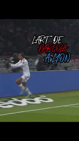 L’art de Barcola à Lyon ❤️💙 ~ #lyon #ol #barcola #foot #lartde 