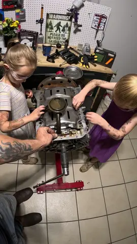 #teachgirlsrealstuff ✅ engine assembly 😁🙌 