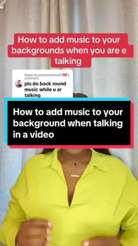 Replying to @juniormotshodi0🎀 how to add music to your tiktok background #queenzoei #queenzoeforever 