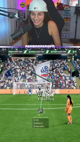 Las faltas con el exterior van siempre dentro 👀 #FC25