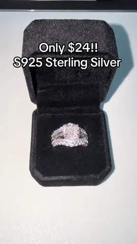 Only $24‼️ #ring #engagement #tiktokshopblackfriday #tiktokshopholidayhaul #tiktopshopcybermonday #falldealsforyou #jewlery #engagementring 