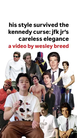 Was that a Challengers reference????  #jfkjr #johnfkennedyjr #fashion #vintagefashion #90sfashion #styleinspo 