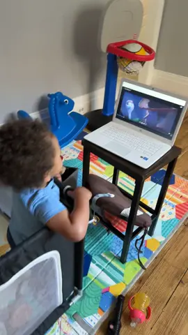 Forky is terrifying 😭 #toystory #scared #jumpscare #forky (He is coming around to him now lol) 