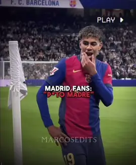 Lamine Yamal silenciando el Bernabeu 🥶 #football #lamineyamal #ElClasico #madrid #fcbarcelona #CapCut #edit #fyp @Lamine Yamal 