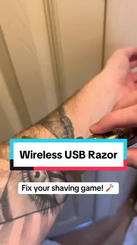 Knowing how much charge ive got left on my razor is 🔑 #blackfriday #tiktokshopfinds #tiktokmademebuyit #razor #stockingstuffers 