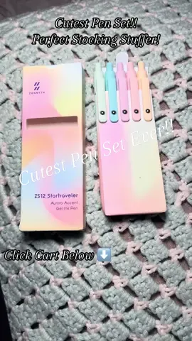 #stockingstuffers #giftsforher #cutepenset #giftsfordaughter #tiktok #TikTokShop #foryou #foryoupage #fyp #foru #fy #fypage 