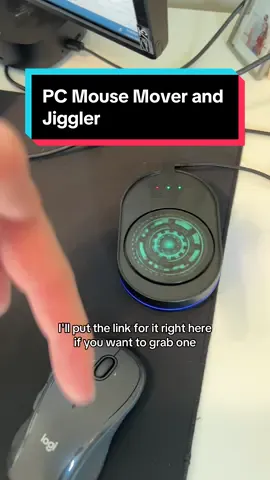 Protect your privacy when you work from home with this mouse mover and jiggler - your coworkers notice too! Nosy coworkers monitor away statuses its so silly #worklifebalance #workfromhomelife #wfh #mousemover #remoteworkhack #productivity #tiktokshopblackfriday #tiktokshopcybermonday #tiktokshopholidayhaul 
