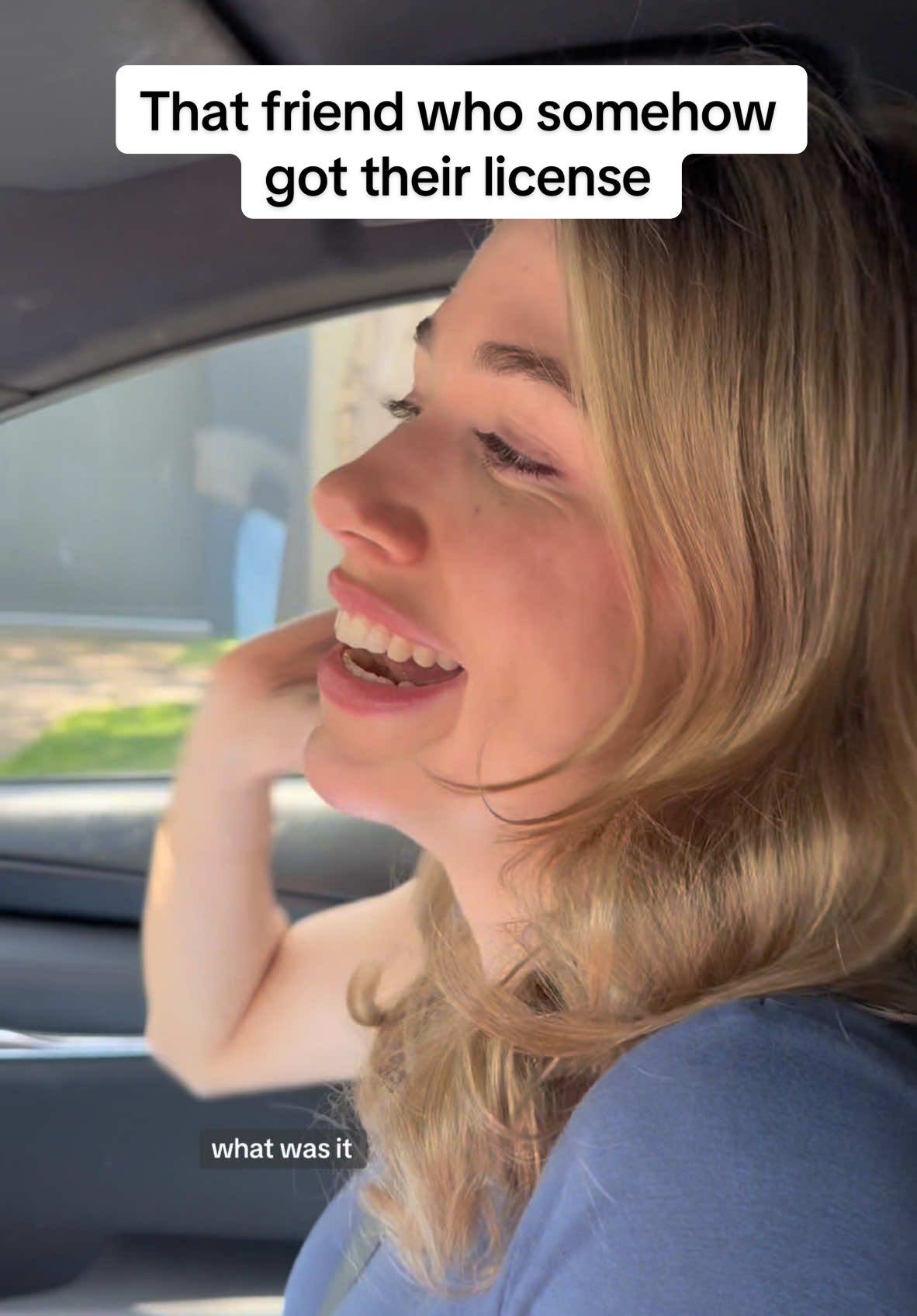 Just easier to walk @Will Gibb #thatgirl #baddriver #driving #driverslicense #thatfriend #relatable #road #foryou