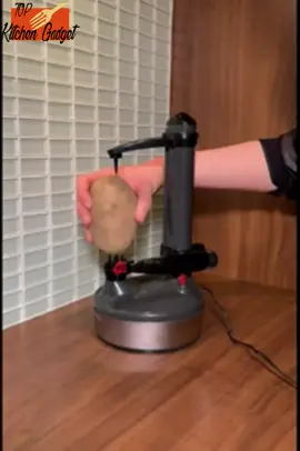 Electric Peeler Starfrit Rotato Express Plop on a potato, peel it and pare it in 10 seconds flat! The Electric Rotato Peeler instantly peels at the push of a button. It stops automatically when the peeling is over.