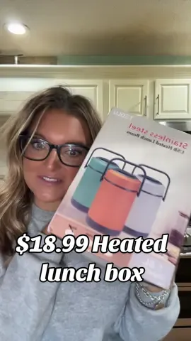 Unique gift idea! Who do tou know thay could use a heated lunch box? #lunch #giftideas #TikTokShop #blackfridaydeals 