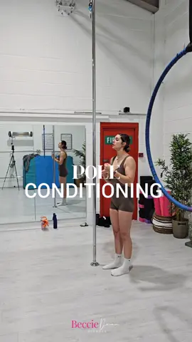 ADVANCE POLE CONDITIONING 💪 LOVE THESE TO GET YOUR UPPER BODY WARM & ENGAGED! GREAT FOR BUILDING POWER!  #polefitness #poleconditioning  #polestrong #polecoach #polept 