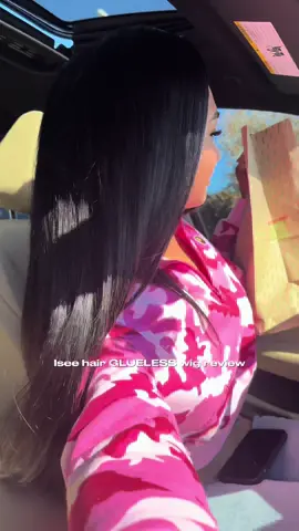 Best glueless wig HANDS DOWN @ISEEHAIR 🎀💖🩰 #gluelesswig #iseehair #wigreview #fup #tiktokmademebuyit #panera 