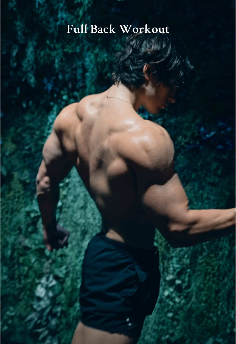MY FULL BACK WORKOUT for a demon anime grand canyon back - everything to failure, 3 sets (programs in bio) @Gymshark 