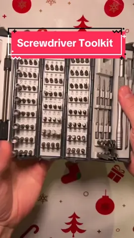 The ultimate screwdriver set for any handy man!  #screwdriverset #screwdriver #scredrivers #precisionscrewdriverset #precisionscrewdriver #tiktokmademebuyit #diygifts #spotlight #octoberdeals #christmasgifts #christmasgiftideas 