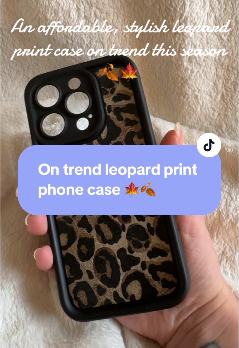 Stylish, on trend, easy to hold, and super affordable! This phone case ticks all the boxes! #phonecase #leopardprint #leopardprinteverything #phonecover #tiktokmademebuyit #dealdrops 