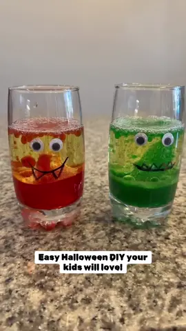 🎃 We love this Monster Lava Lamp idea from @Elle | Motherhood & Lifestyle that’s sure to wow your little pumpkins! 🧪 Simply add googly eyes, 👀 and a monster face to a glass (with a dry erase pen) to level up the fun! Next, combine water, food coloring, vegetable oil, and add alka seltzer. 🎨 Share with a friend who would love this easy experiment too!