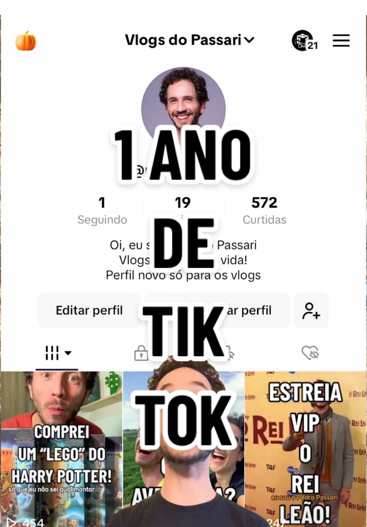 1 ano de TIKTOK! Obrigado, obrigado, obrigado! Vocês tão mudando minha vida! ❤️ #legonerico #lego #legotok 