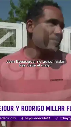 Jean Beausejour no quiso hablar tras visita al mago #HayQueDecirlo13 🤩 De lunes a viernes desde las 17hrs 💖por las pantallas de #Canal13 y #13Go 📲📺💻