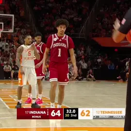 Washington State transfer Myles Rice looked extremely comfortable in his Hoosiers debut, leading Indiana to a 66-62 exhibition win over Tennessee. He finished with 20 PTS and 4 ASTS and sped up the tempo right out the bat for Indiana. He’s going to be a weapon this year. #indianahoosiers #collegebasketball 